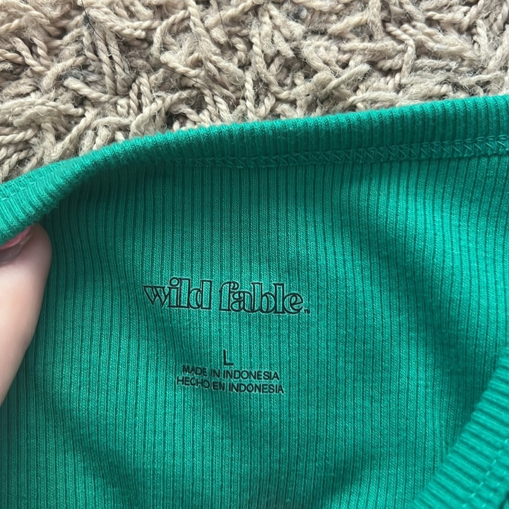Wild Fable Ribbed Tank - Picture 3 of 3